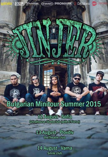 jinjer minitour2015