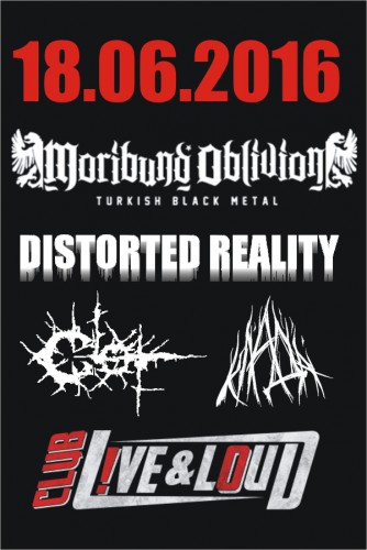 Poster Moribund Oblivion Distorted Reality Clot Klada