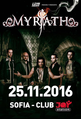 Myrath@ Joy Station, Sofia