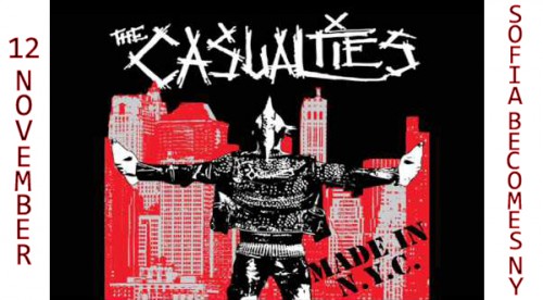 The Casualties live in Sofia