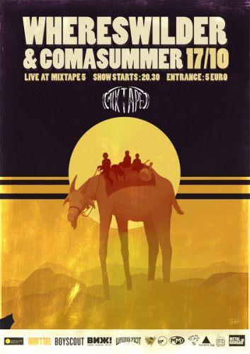 Whereswilder & Comasummer Poster