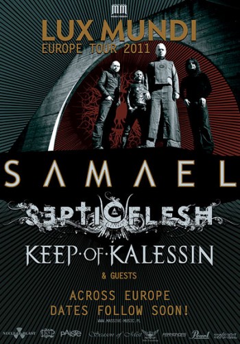 Официално е – Samael, Septicflesh и Keep Of Kalessin в България на 10 септември
