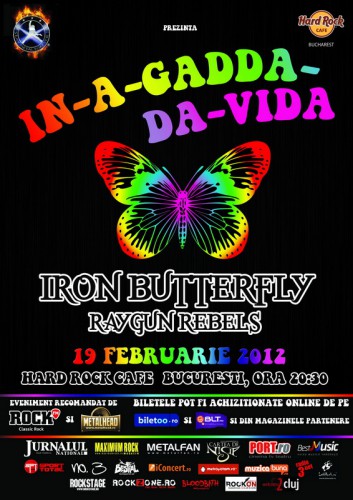 Iron Butterfly с концерт в Румъния