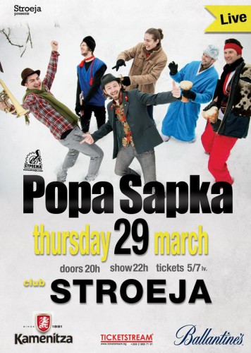 POPA SAPKA с концерт в „Строежа“