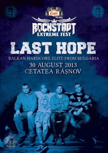 LAST HOPE и още много банди на румънския фест ROCKSTADT EXTREME