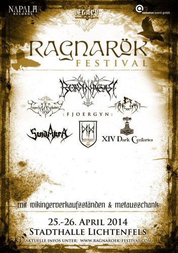 Още четири банди на RAGNAROK FESTIVAL
