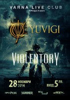 ЮВИГИ и VIOLENTORY с общ концерт във Варна