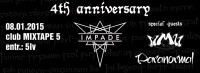 IMPADE отбелязват рождения си ден с концерт