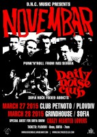 Novembar (Nis, Serbia) & Daily Noise Club с две дати в страната