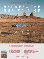 BETWEEN THE BURIED AND ME на турне с HАКЕН