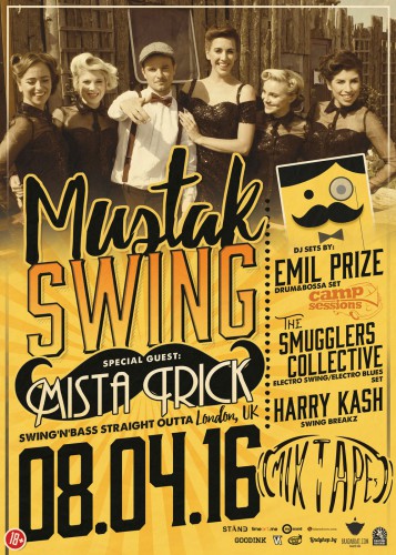 Mustak Swing Party с Mista Trick в клуб „MIXTAPE 5“