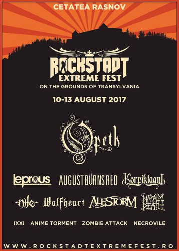 12 групи потвърдили участие в Rockstadt Extreme Fest 2017