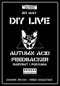 AUTUMN ACID (crust/sludge/post-metal) на живо за първи път в София