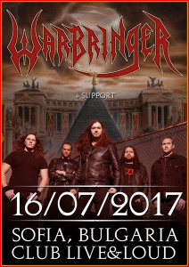 Официално – WARBRINGER ще свирят в София