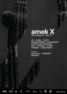 На 12 май българският лейбъл Amek празнува първа десетгодишнина