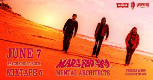 Концерт на MARS RED SKY и MENTAL ARCHITECTS утре