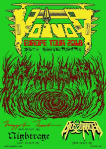 VOIVOD с подробности за новия албум и концерти в Европа