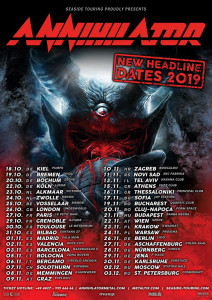 ANNIHILATOR отлагат цялото си турне