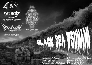 Black Sea Tsunami – Bolg, Historian, Day Of Execution със съвместен концерт