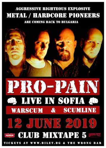 Pro-pain Poster smacked