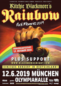 RITCHIE BLACKMORE’S RAINBOW – Rock memories 2019