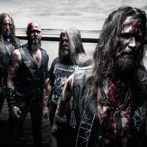 Left to right: Tord (drums), Mikael (bass & vocals), Ragnar (guitars & vocals), Mats (lead vocals & guitars)