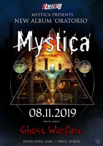 MYSTICA представят на живо новия си албум “Oratorio” на 8 ноември