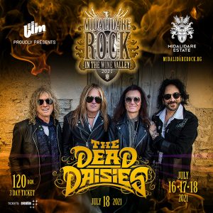 THE DEAD DAISIES с ГЛЕН ХЮЗ на MIDALIDARE ROCK  2021