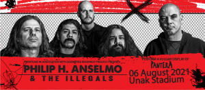 Нова дата за концерта на  Philip H. Anselmo от PANTERA