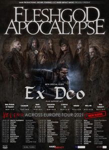 Концертът на FLESHGOD APOCALYPSE и EX-DEO се отлага