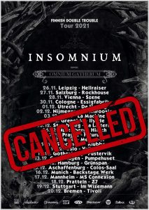 INSOMNIUM отмениха европейското си турне