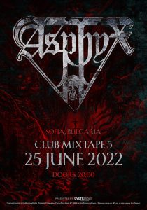 ASPHYX с концерт в София