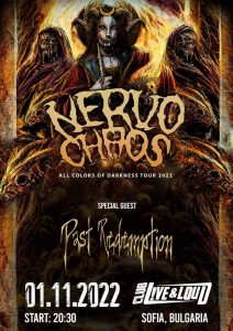 Утре – NERVOCHAOS от Бразилия и PAST REDEMPTION
