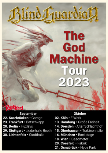 BLIND GUARDIAN с първи дати от европейското турне през 2023 г.