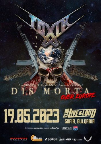 Нюйоркските спийд/траш метъл класици TOXIK идват за първия си концерт в България