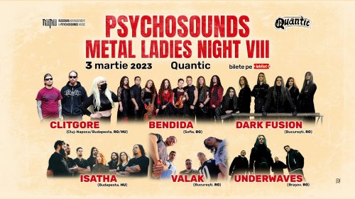 BENDIDA с участие в румънския фестивал “ Psychosounds Metal Ladies Night VIII“