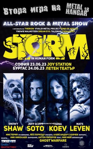 Победители от втората ни игра за „Storm In Human Form“ са…