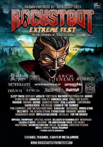 Наближава Rockstadt Extreme Festival 2023 с още по-впечатляващ line-up