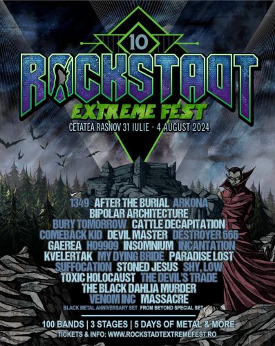 Нови участници на Rockstadt Extreme Festival 2024