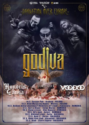 Утре е концертът на Godiva, Voodoo и Honoris Causa