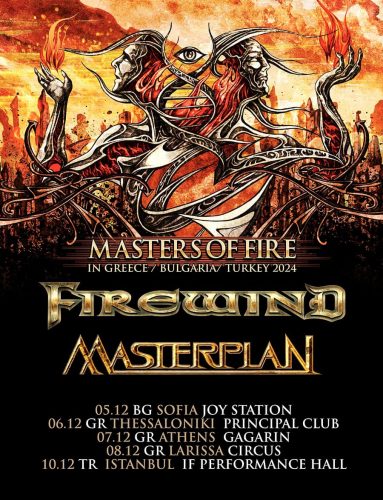 FIREWIND и MASTERPLAN заедно в София