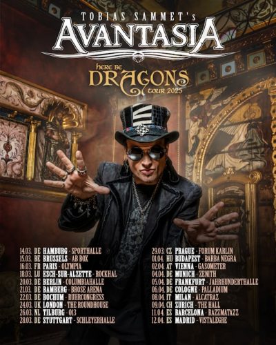Нов албум от Avantasia напролет